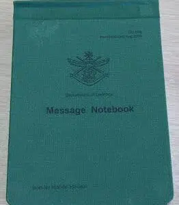 Cadet Notebook