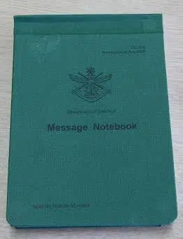 Cadet Notebook