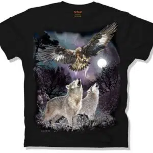 Eagle with Wolf