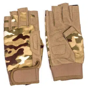 Fingerless Gloves in Multicam