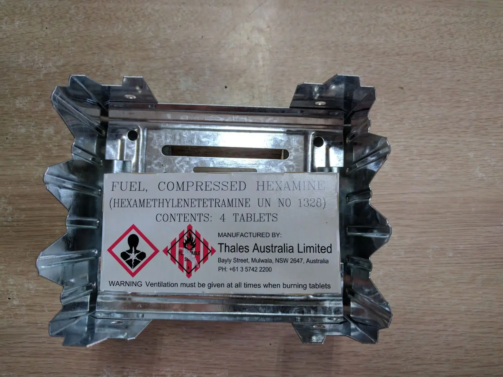 Hexi Stove with Tablet