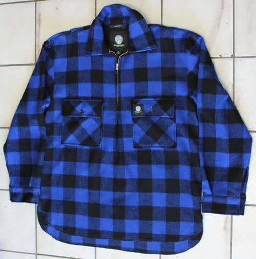 Shirt Men's Ranger Wool Zip Front Bush shirt